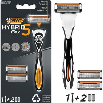 Bic Flex 5 Hybrid 1 Sap + 2 Başlık Erkek Tıraş Bıçağı