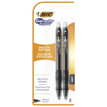 Bic Gelocity Original 2'li Blister Siyah Jel Kalem