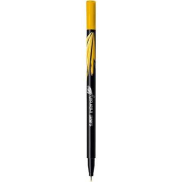 Bic Intensity Fineliner 0.4 mm Sarı Keçeli Kalem