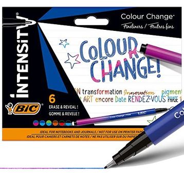 Bic Intensity Renk Değiştiren 6 Renk Keçe Uçlu Kalem