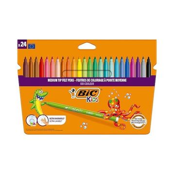 Bic Kid Couleur 24 Canlı Renk Keçeli Kalem