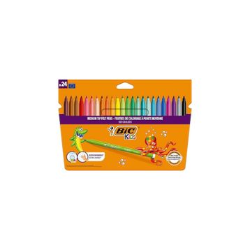 Bic Kid Couleur 24 Canlı Renk Keçeli Kalem