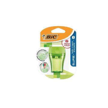 Bic Maxi Elips Kapaklı 2'li Blister Yeşil Jumbo ve Klasik Kalemtıraş