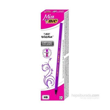 Bic Miss 12'li Kutu Eco Evolution Kurşun Kalem