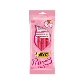 BIC Pure 3 Pink Lady Traş Bıçağı