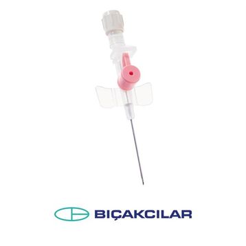 Bıçakcılar 20G 50 Adet Pembe Anjiokat