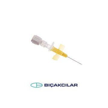 Bıçakcılar 20G 50 Adet Sarı Anjiokat