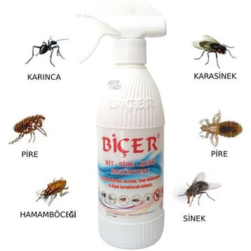 Biçer 500 ml Bit Pire Kene Sprey Haşere İlacı