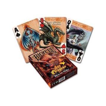 Bicycle 024041 Anne Stokes Age of Dragons Small Oyun Kartı