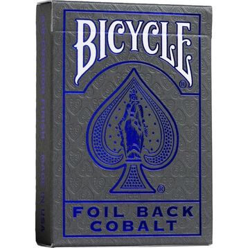 Bicycle Foil Back Cobalt Oyun Kartları