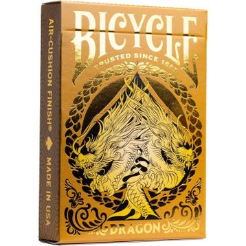 Bicycle Gold Dragon Folyo Premium 1 Güverte Oyun Kartları