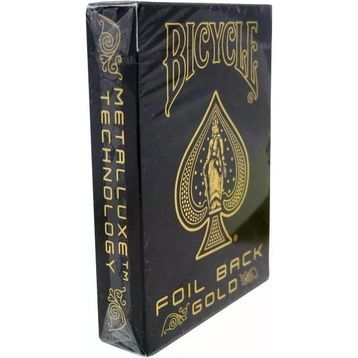 Bicycle Metalluxe Foil Back Gold Oyun Kartları