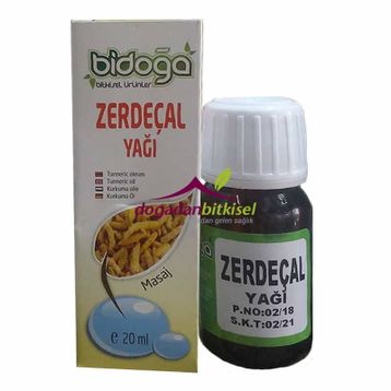 Bidoğa 20 ml Zerdeçal Yağı