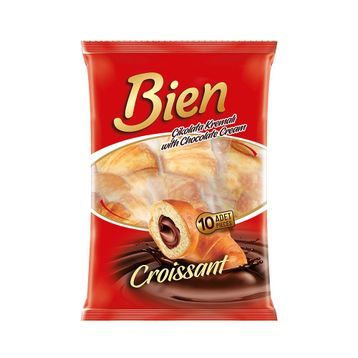 Bien 10x30 gr Çikolata Kremalı Kruvasan