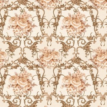 Bien Dekor Harmony 152A Çiçek Damask Desenli Duvar Kağıdı