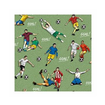 Bien Dekor Vision 202A Futbol Çocuk Dası Desenli Duvar Kağıdı