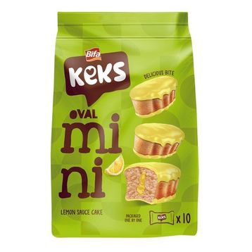 Bifa 180 gr Keks Mini Oval Limonlu Kek (2 adet)