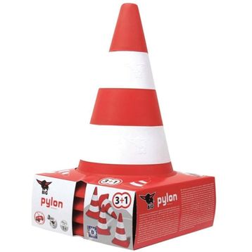 BIG 800001191 4'lü Trafik Koni Seti