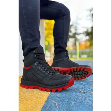 BIG KING Hydro Siyah Kırmızı Su Geçirmez Erkek Outdoor Trekking Bot