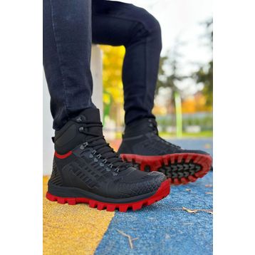 BIG KING Hydro Siyah Kırmızı Su Geçirmez Erkek Outdoor Trekking Bot
