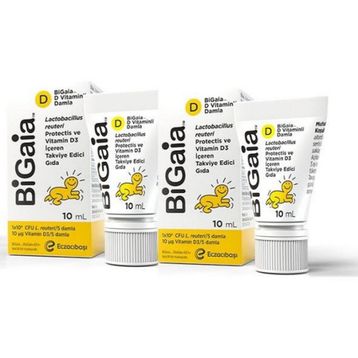 Bigaia Probiyotik Vitamin D 10 ml Damla