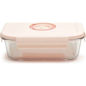 Bigatti Pembe 630 ml Vakumlu Saklama Kabı