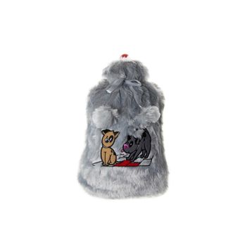 Biggdesign Dogs Gri Peluş Sıcak Su Torbası