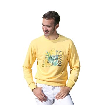 Biggdesign Nature Boğazda Bisiklet Erkek Sweatshirt