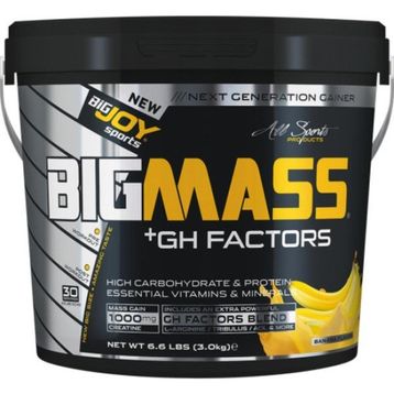 Bigjoy 3 kg Sports-bigmass Gh Factors Muz Gainer