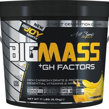 Bigjoy 3 kg Sports-bigmass Gh Factors Muz Gainer