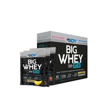 BigJoy Big Whey Go 2201 gr 68 Saşe Mix Protein Tozu