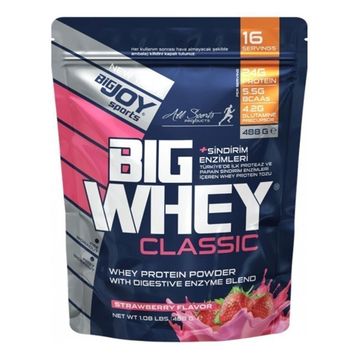 Bigjoy BigWhey 488 Gr Çilek Classic Whey Protein
