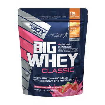 Bigjoy BigWhey 488 Gr Çilek Classic Whey Protein