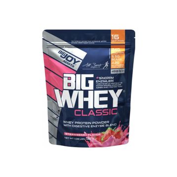 Bigjoy BigWhey 488 Gr Çilek Classic Whey Protein