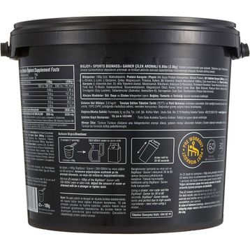 Bigjoy Çilek Aromalı 3000 gr Bigmass Gh Factor Karbonhidrat Tozu