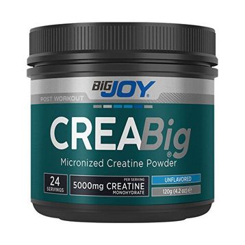 BigJoy Crea Big Micronized Creatine Powder Aromasız 120 gr Takviye Edici Gıda