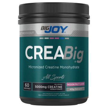 BigJoy Creabig Micronized Powder Çarkıfelek Aromalı 420 gr Kreatin