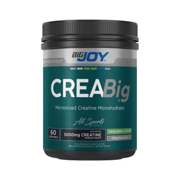 BigJoy Creabig Micronized Powder Yeşil Elma Aromalı 420 gr Kreatin