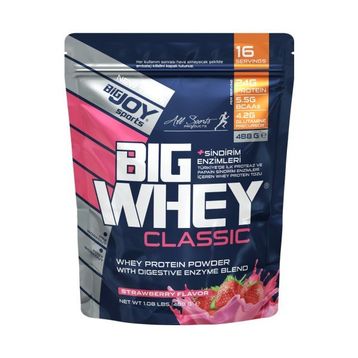 BigJoy Sports BIGWHEY Doypack Çilek 488 gr 16 Servis Protein Tozu
