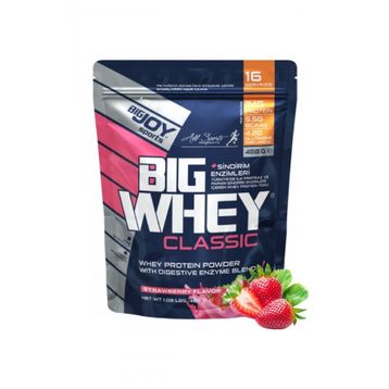 BigJoy Sports BIGWHEY Doypack Çilek 488 gr 16 Servis Protein Tozu
