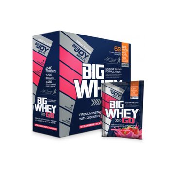 BigJoy Sports BIGWHEYGO Whey Protein Çilek 68 Servis Protein Tozu