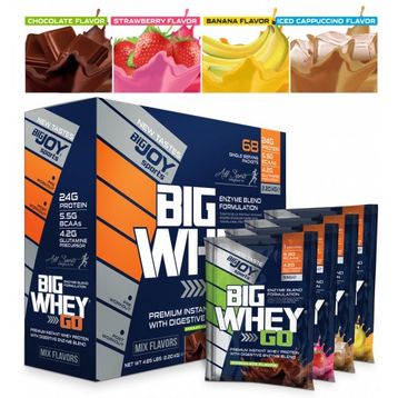 BigJoy Sports BIGWHEYGO Whey Protein Mix Aroma 68 Servis Protein Tozu