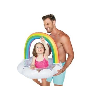 Bigmouth Rainbow Şişme Çocuk Simidi