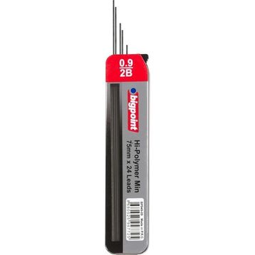 Bigpoint 0.9 MM 2B 75 MM 24'lü Tüp Kalem Ucu