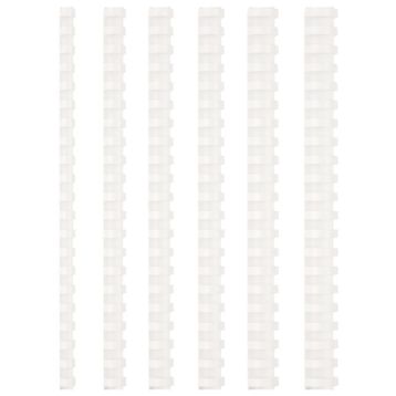 Bigpoint 10 mm Beyaz 100'lü Plastik Spiral
