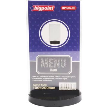 Bigpoint 100x200 mm Düz Menü Standı