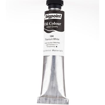 Bigpoint 104 Titanium White 45 ML Yaglı Boya