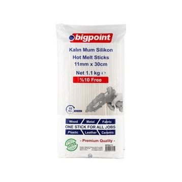 Bigpoint 11 mm x 30 cm 1.1 kg Silikon Kalın Mum Çubuk
