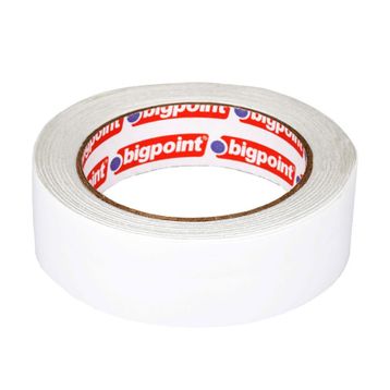 Bigpoint 12 mm 25 mt Tüm Yüzeyler için Çift Taraflı Hotmelt Bant