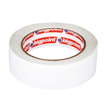 Bigpoint 12 mm 25 mt Tüm Yüzeyler için Çift Taraflı Hotmelt Bant